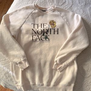 Cream North Face sweater, women’s large
